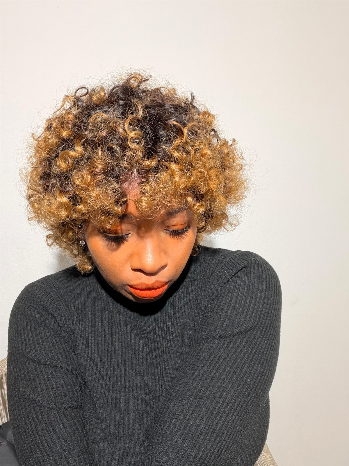 Curly perm